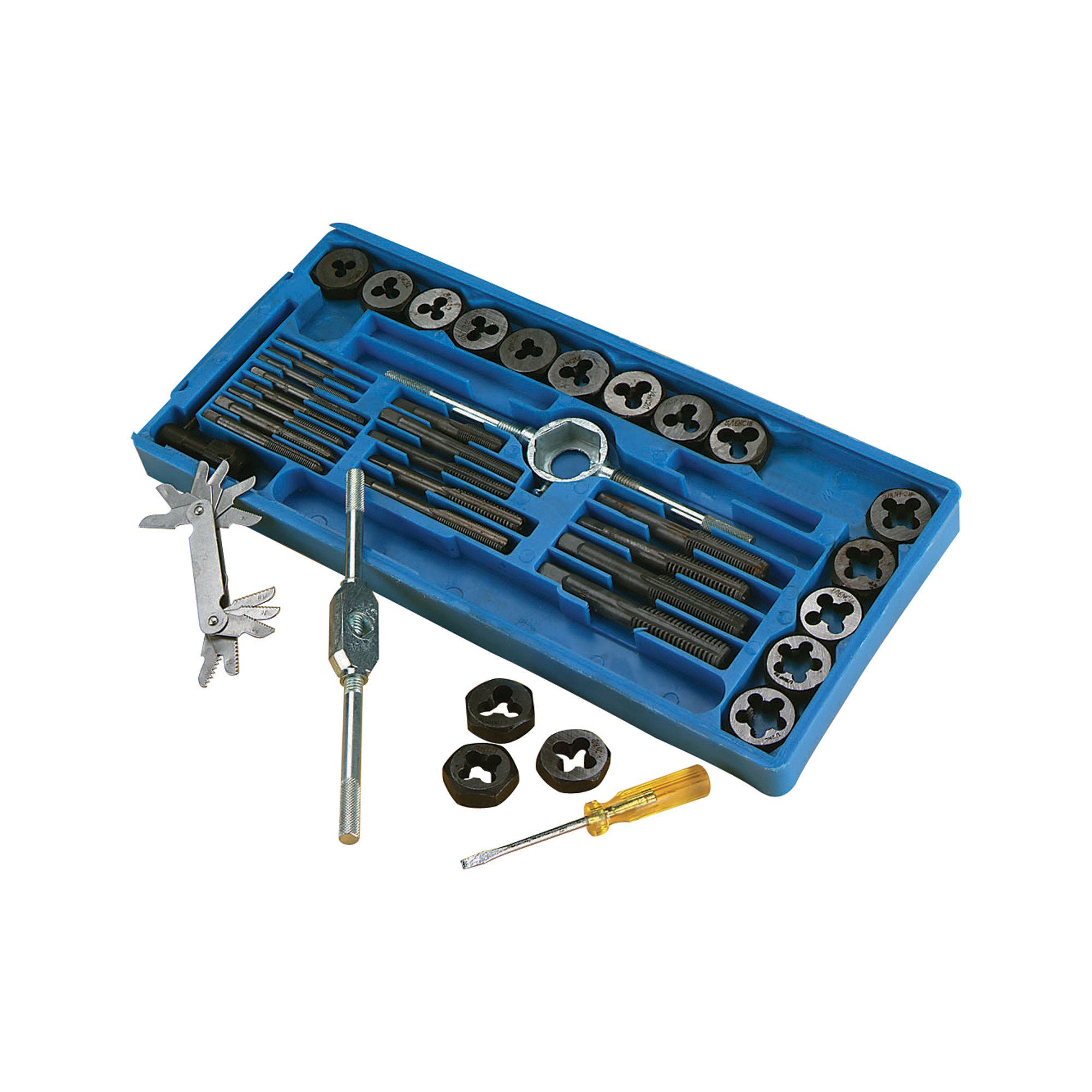 Tap and Die — 40Pc. SAE Set Northern Tool